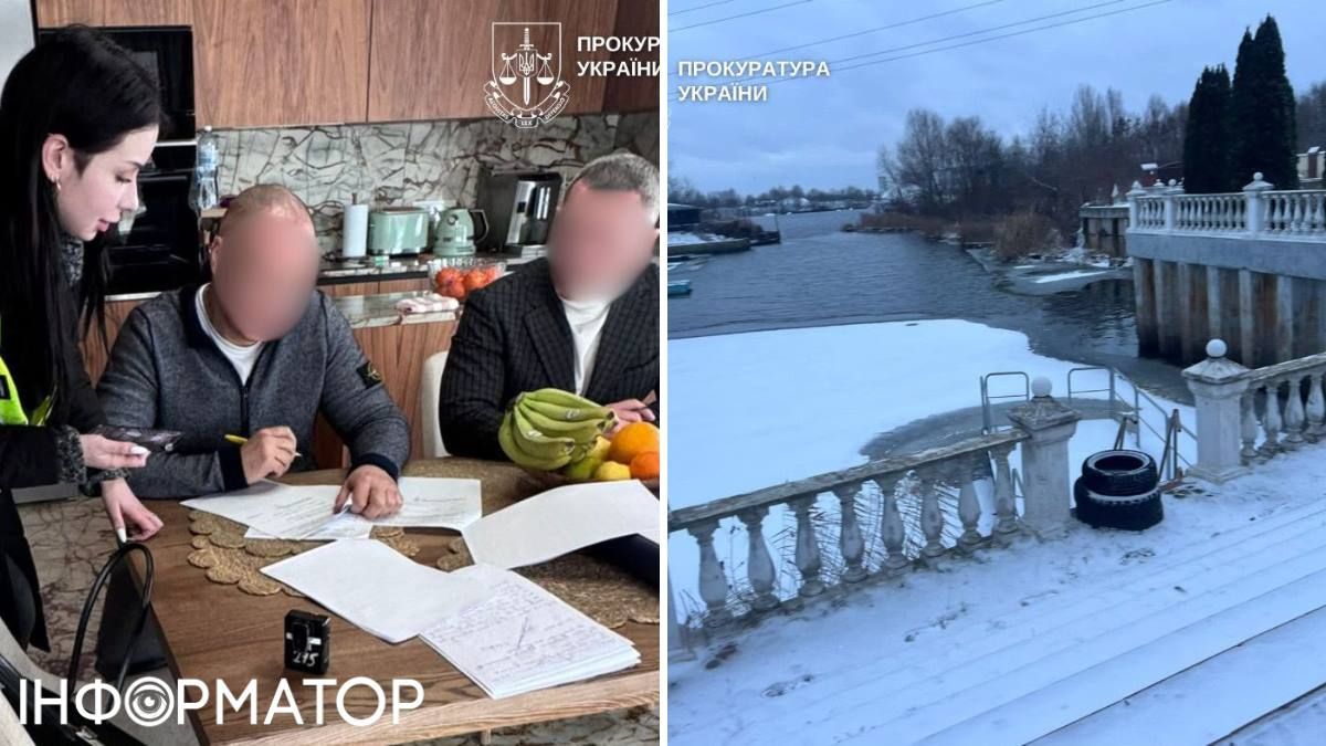 Сообщения о подозрении братьям Супруненко вручали еще зимой, тогда же - сделали живописные заснеженные фото из залива на Выгуровщине-Троещине, где расположено имение Сообщения о подозрении братьям Супруненко вручали еще зимой, тогда же - сделали живописные заснеженные фото из залива на Выгуровщине-Троещине, где расположено имение