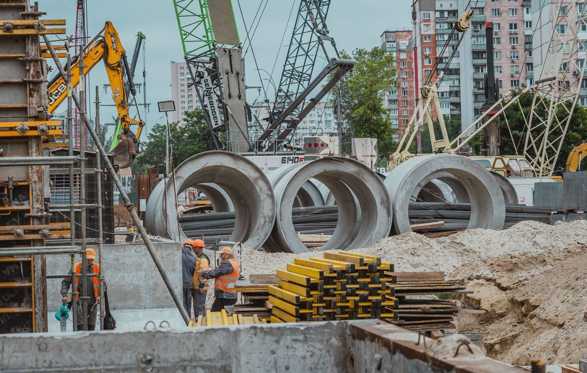 Будівництво метро на Виноградар Будівництво метро на Виноградар