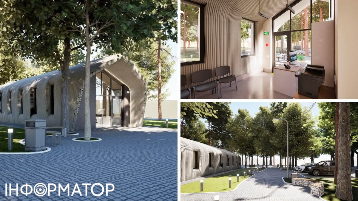 Для Бучи напечатают целую амбулаторию на 3D-принтере - там будут работать два врача