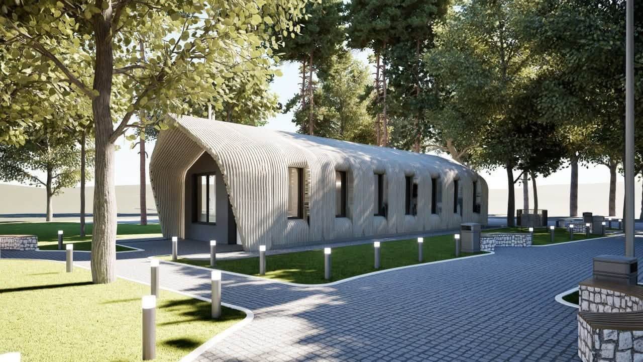 Для Бучи напечатают целую амбулаторию на 3D-принтере Для Бучи напечатают целую амбулаторию на 3D-принтере - там будут работать два врача.
