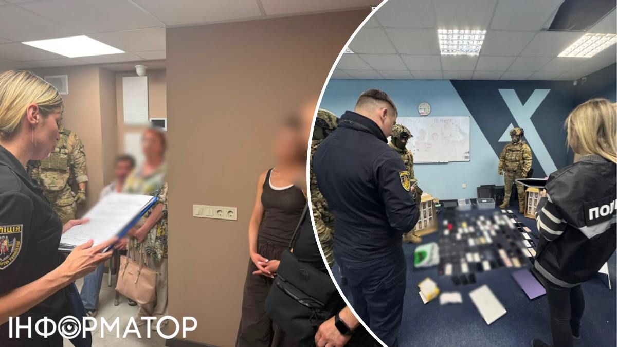 Невідомо, чи повідомили же шахраям про підозру, але обшуки в фігурантів проведені. Фото: Патрульна поліція, Кіберполіція Невідомо, чи повідомили же шахраям про підозру, але обшуки в фігурантів проведені. Фото: Патрульна поліція, Кіберполіція