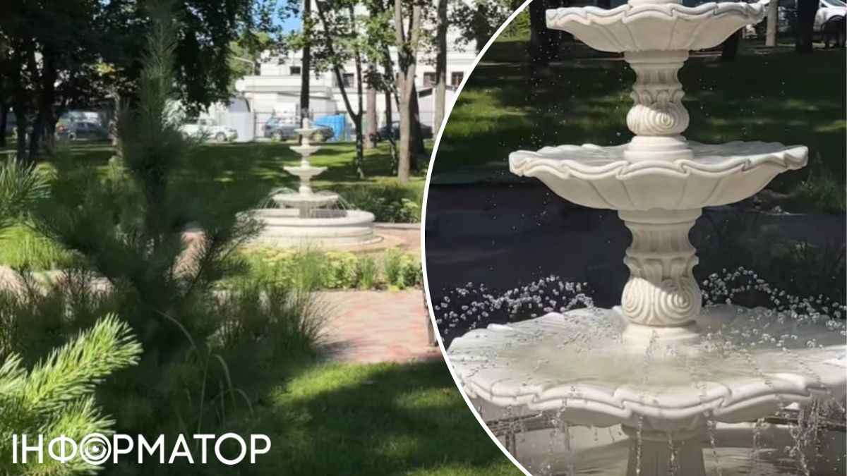 Комунальники встановили фонтан та оновили сквер на ДВРЗ