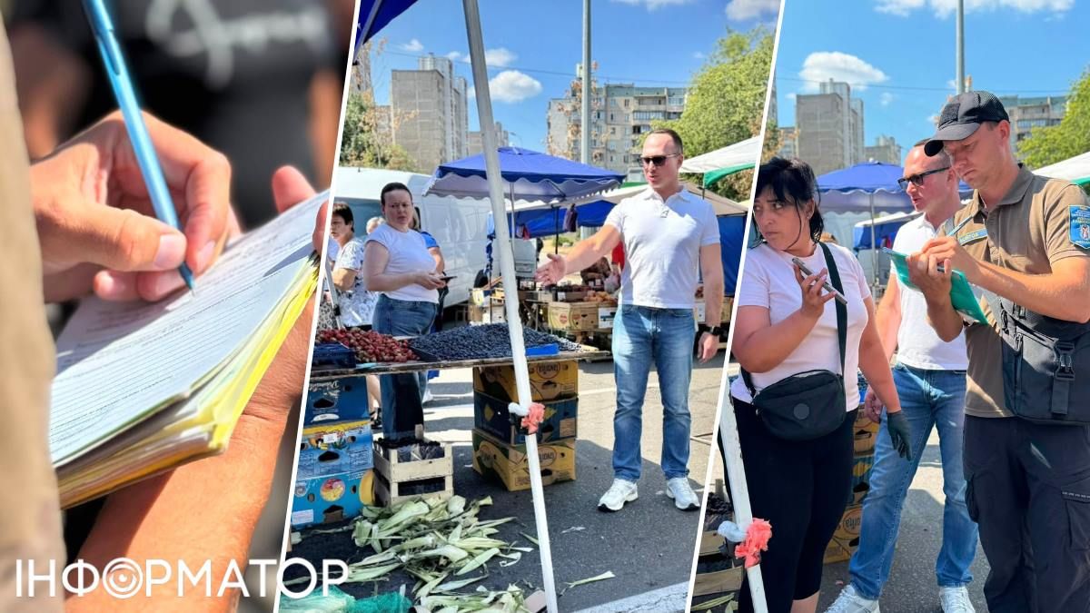 У Києві склали протоколи на учасників ярмарків, що проігнорували прочухани від організаторів