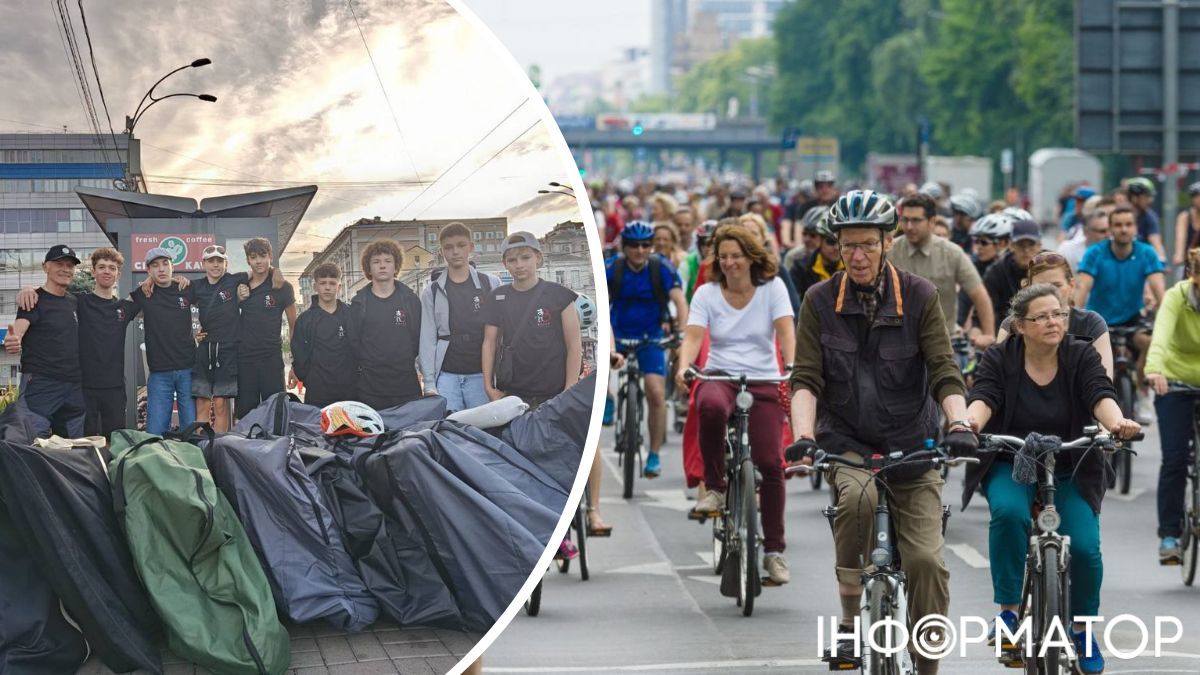 велосипедисты Ирпень Германия