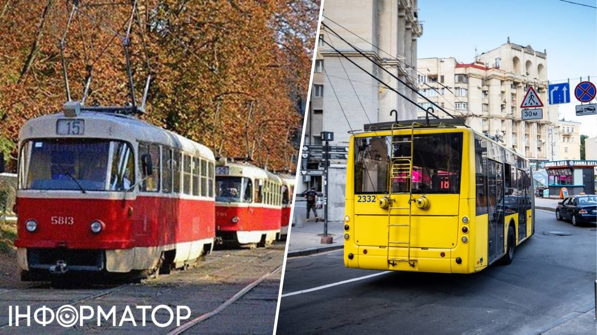 У Києві змінили маршрути транспорту через нічний обстріл балістикою