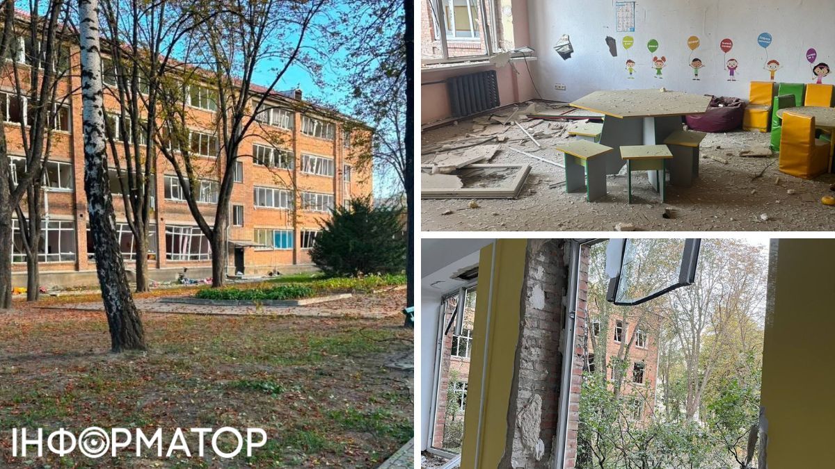 Сложная ночь - в Киеве пострадали гимназия и медучреждение, враг бил по четырем районам города