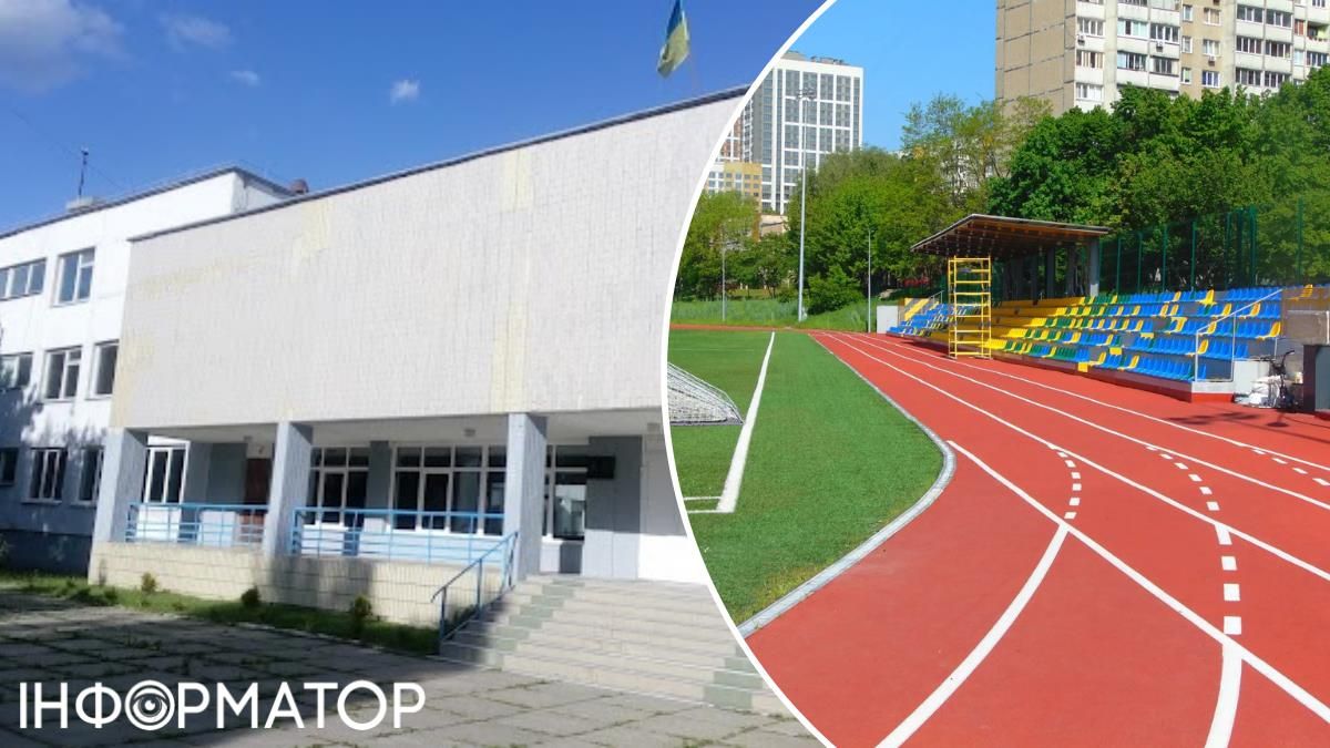 Будівля ліцей 243 Виноградар