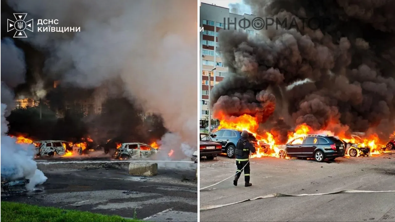 последствия атаки Вишневое
