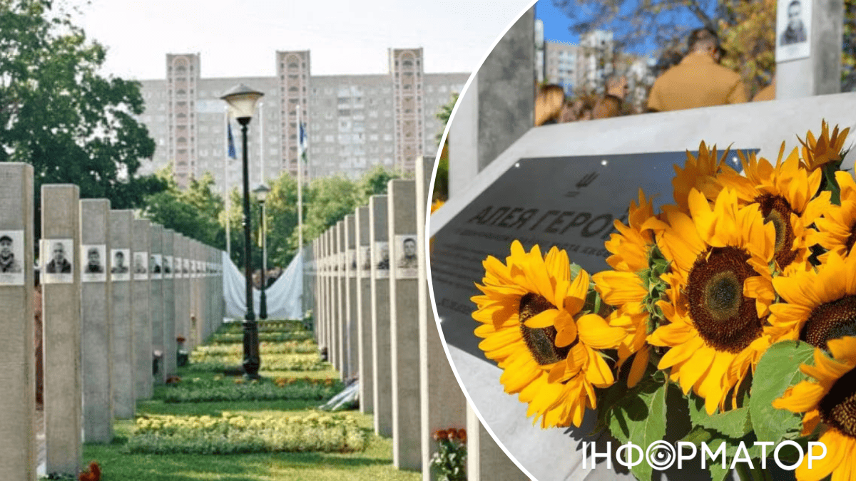 Алея Героїв Троєщина