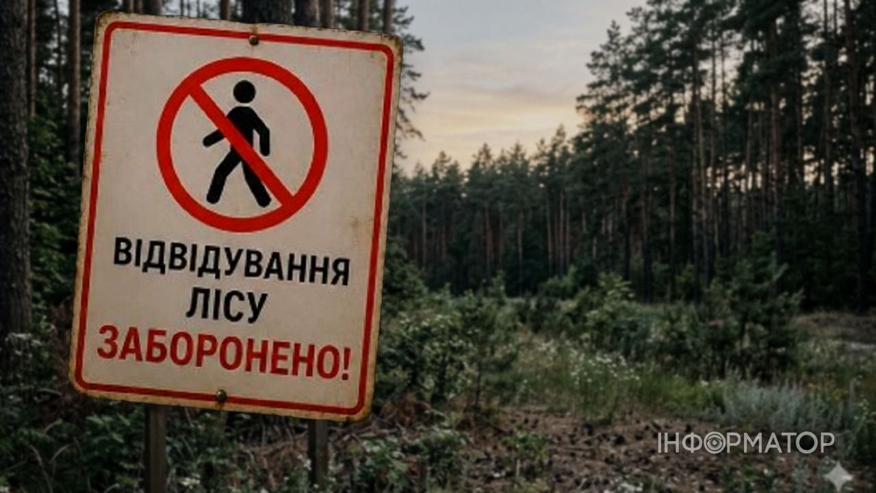 ліс небезпека дрони