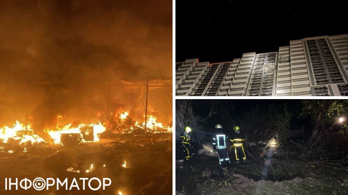 Наслідки обстрілу Києва