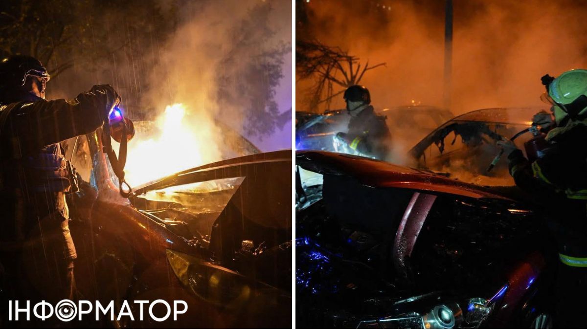 наслідки обстрілу Києва