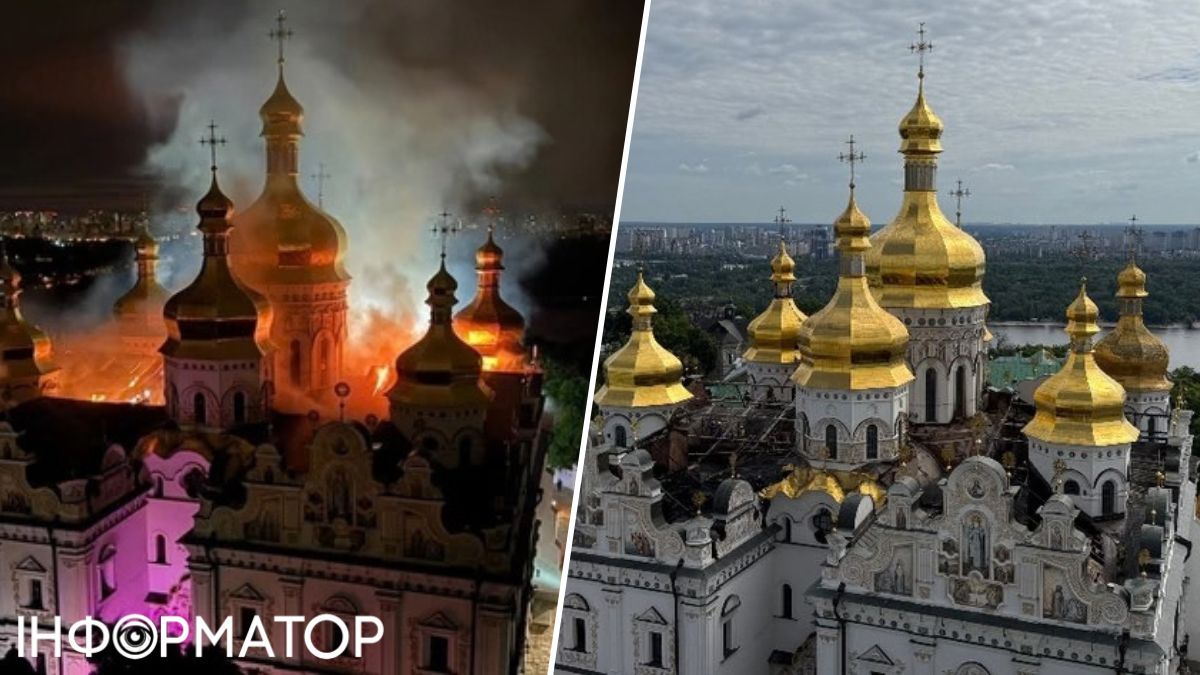 Свято-Успенскому собору в Лавре, пострадавшему от Шахеда, сделают специальное накрытие