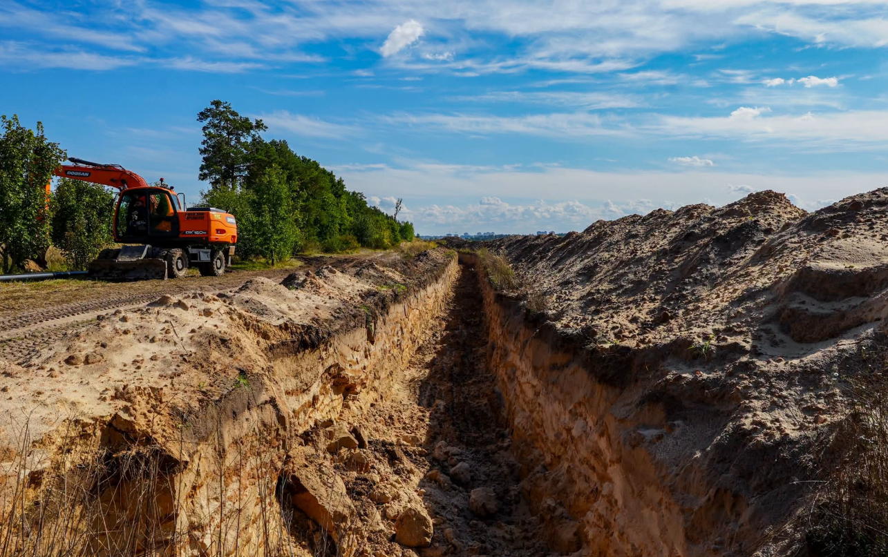 Строительство новой системы водоснабжения Строительство