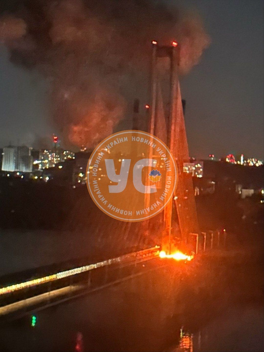 удар по мосту