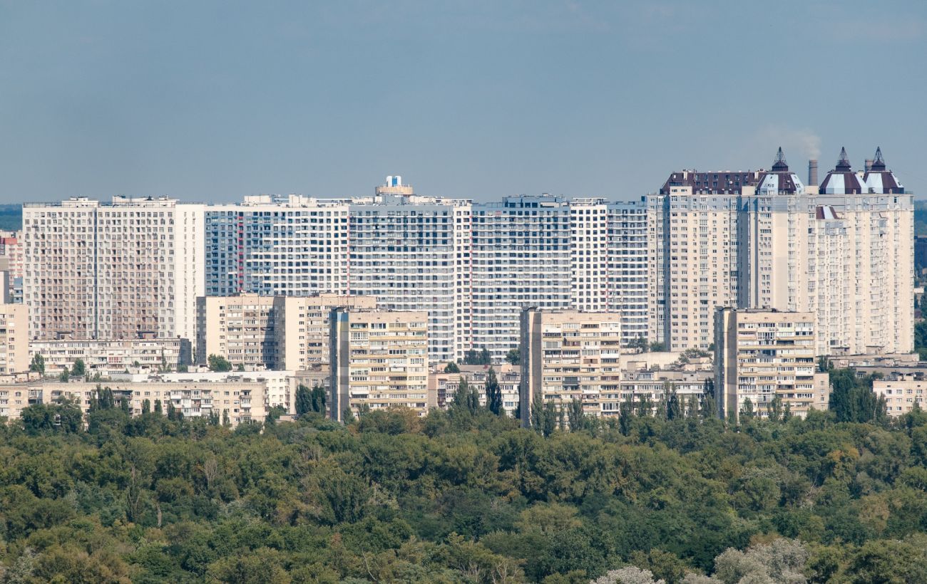 Застройка Киева, фото: Виталий Носач Застройка Киева, фото: Виталий Носач
