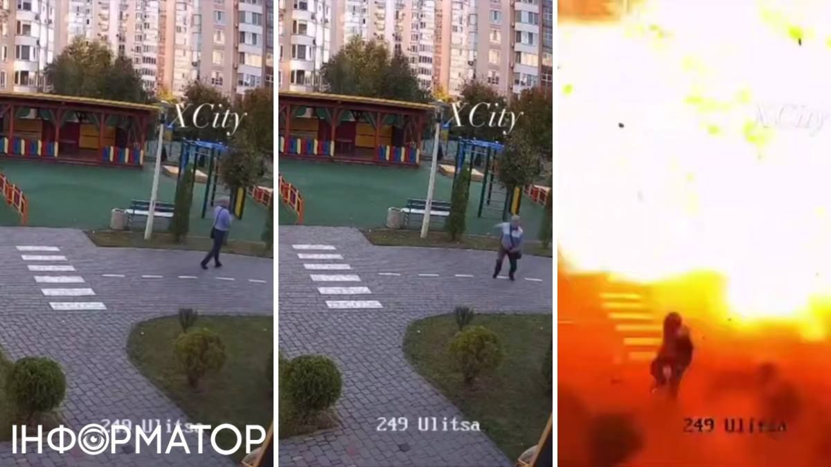 Народився в сорочці - під Києвом чоловік встиг втекти від реактивного БпЛА за секунду до удару