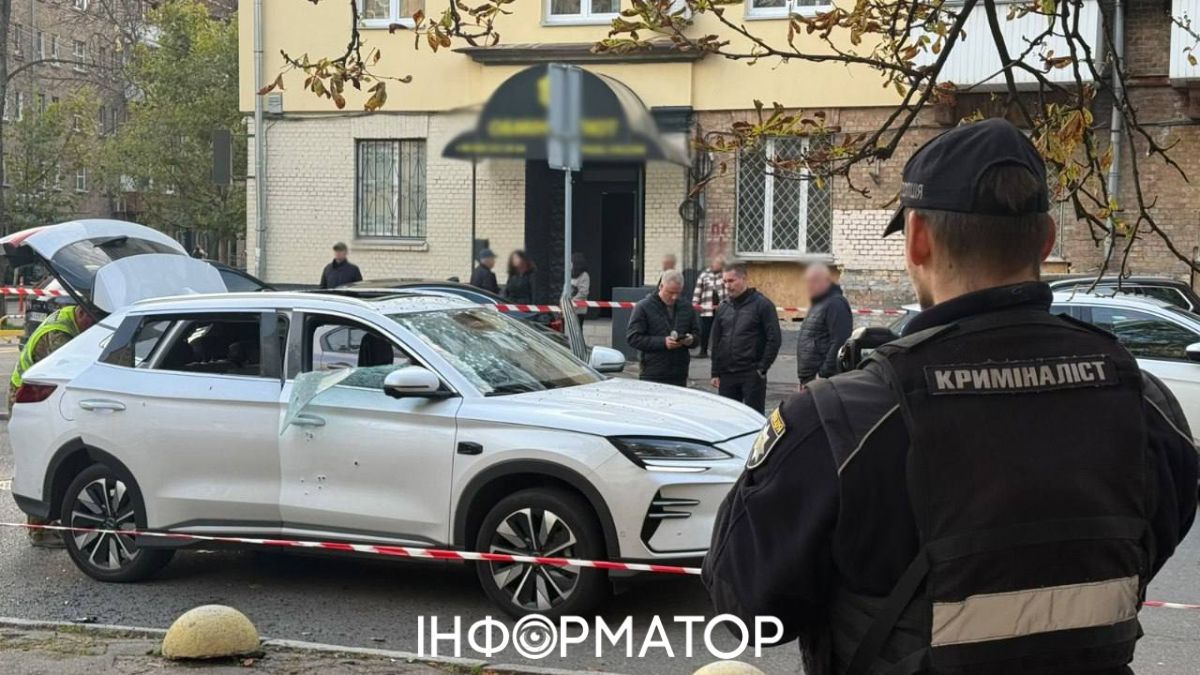 взрыв электрокара в Киеве