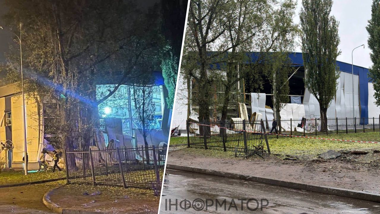повреждена ледовая арена