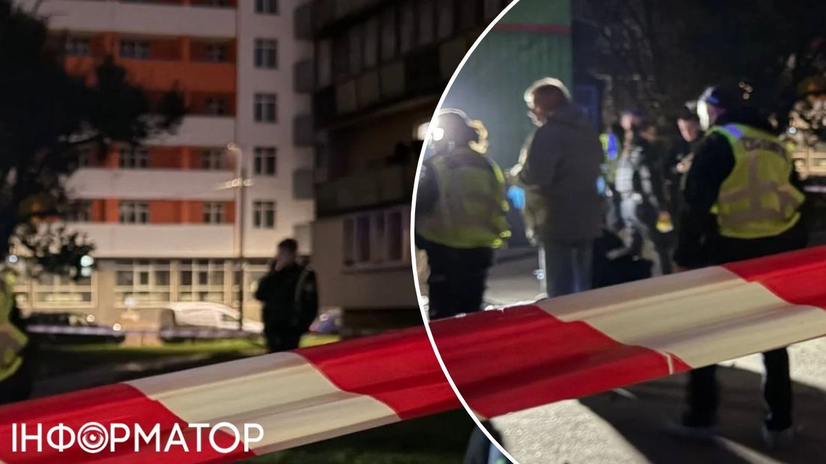 Полиция на месте стрельбы