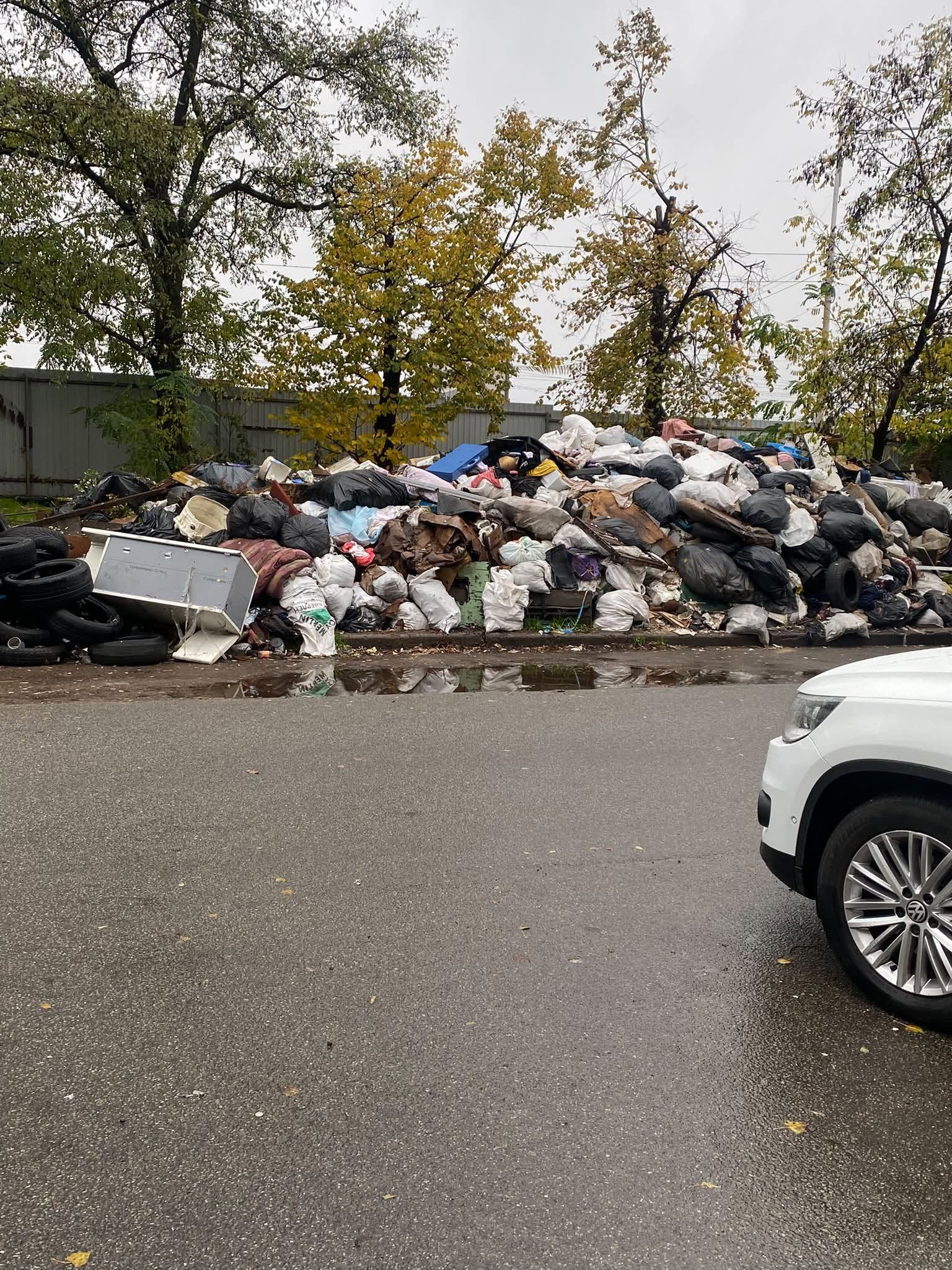 сміття на Борщагівці сміття на Борщагівці