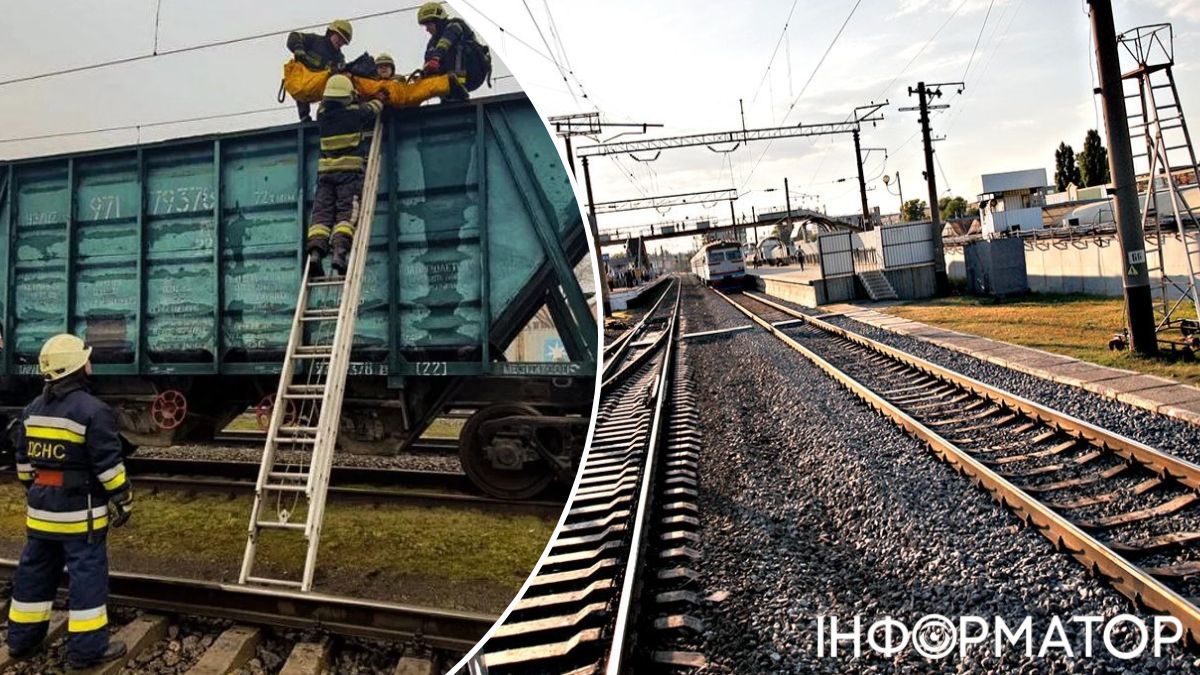 Железнодорожный переезд Глеваха