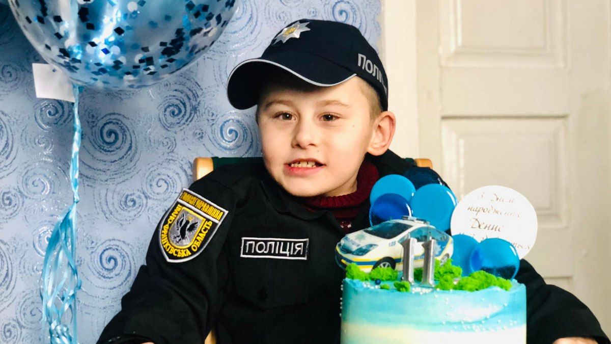 Поліцейські здійснили мрію маленького прикарпатця