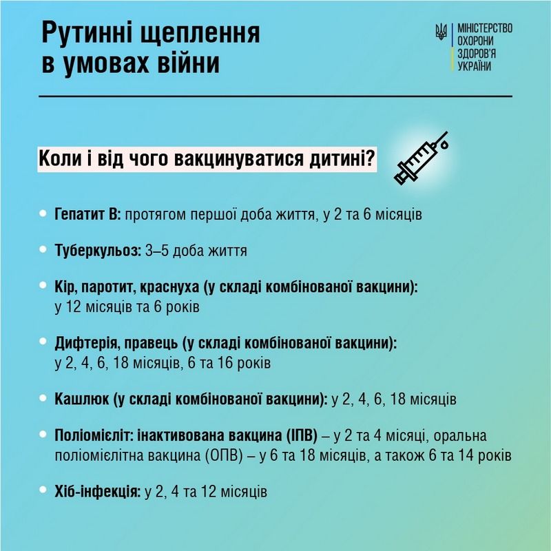 Коломияни, не забувайте про рутинну вакцинацію! 1