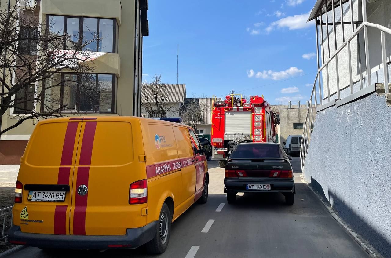 Коломия: пожежа у поліційному відділку 1