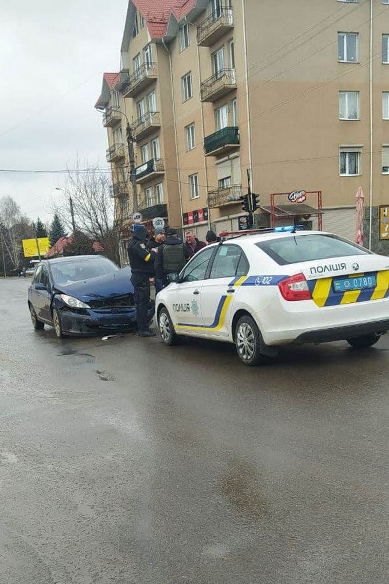 В Коломиї сталася аварія 2