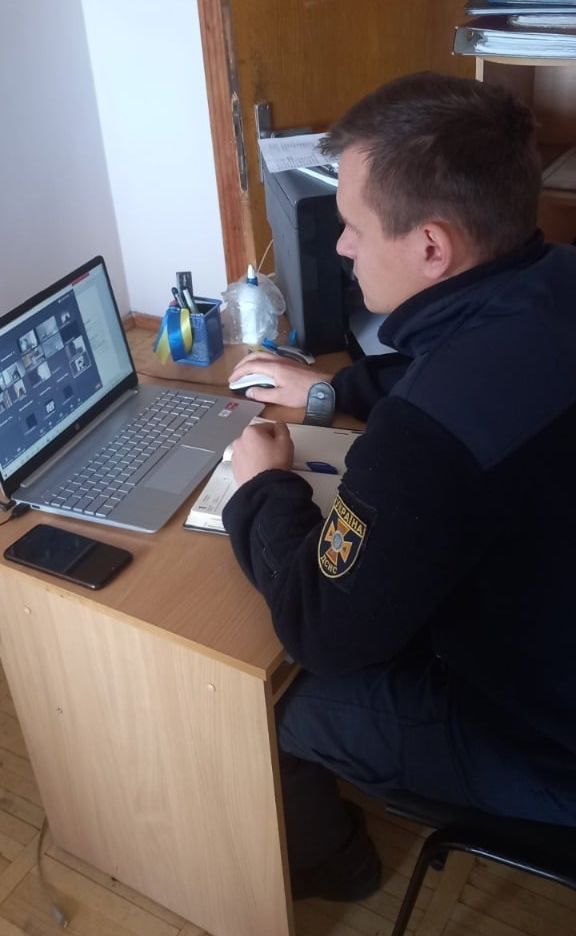 Коломийські рятувальники провели онлайн-урок безпеки для школярів 1