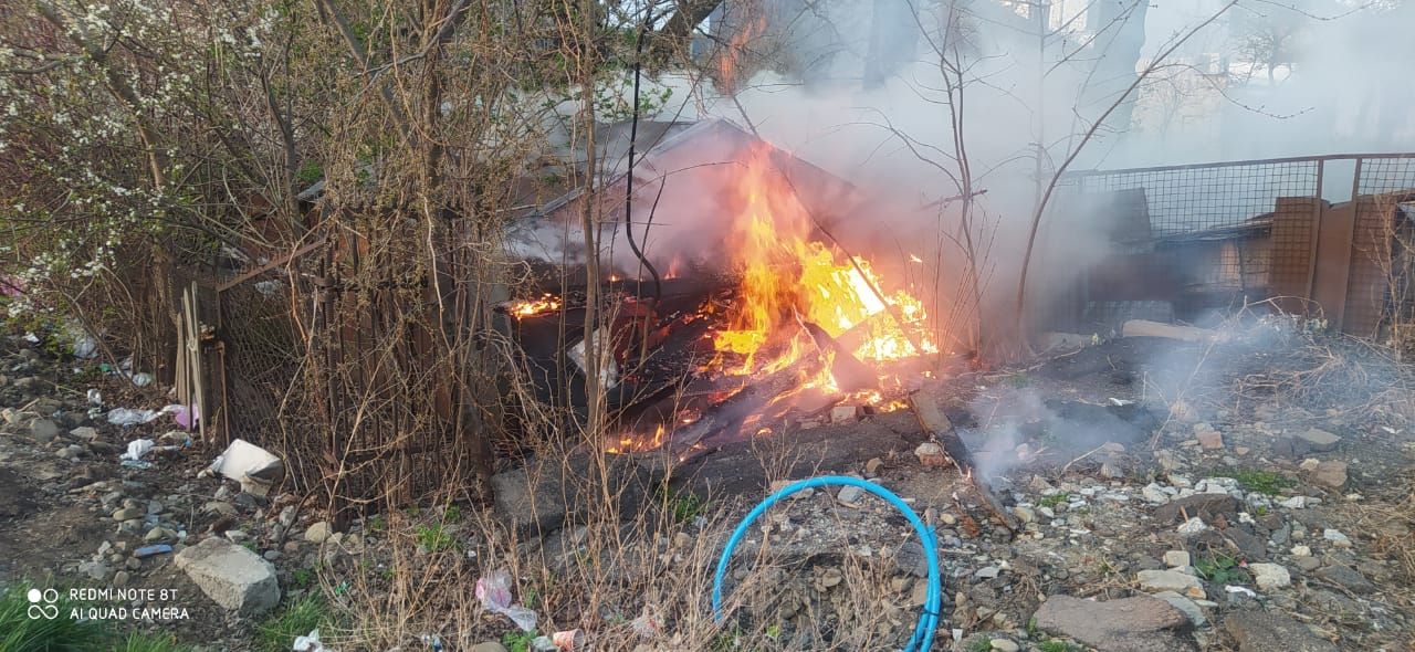 У Коломиї зайнялася пожежа 2