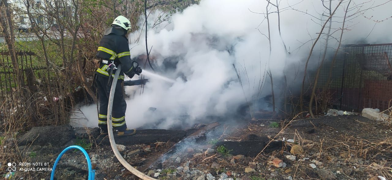 У Коломиї зайнялася пожежа 1