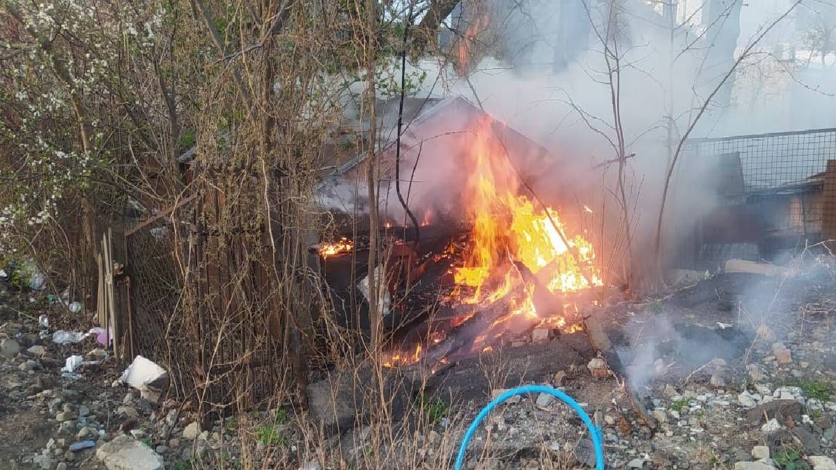 У Коломиї зайнялася пожежа