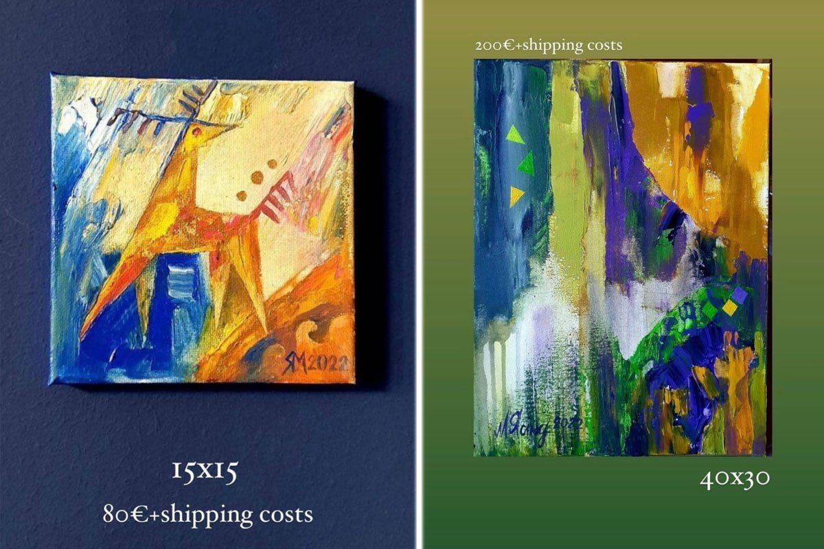 Художник з Коломиї Мирослав Ясінський продає картини і передає кошти на ЗСУ 4