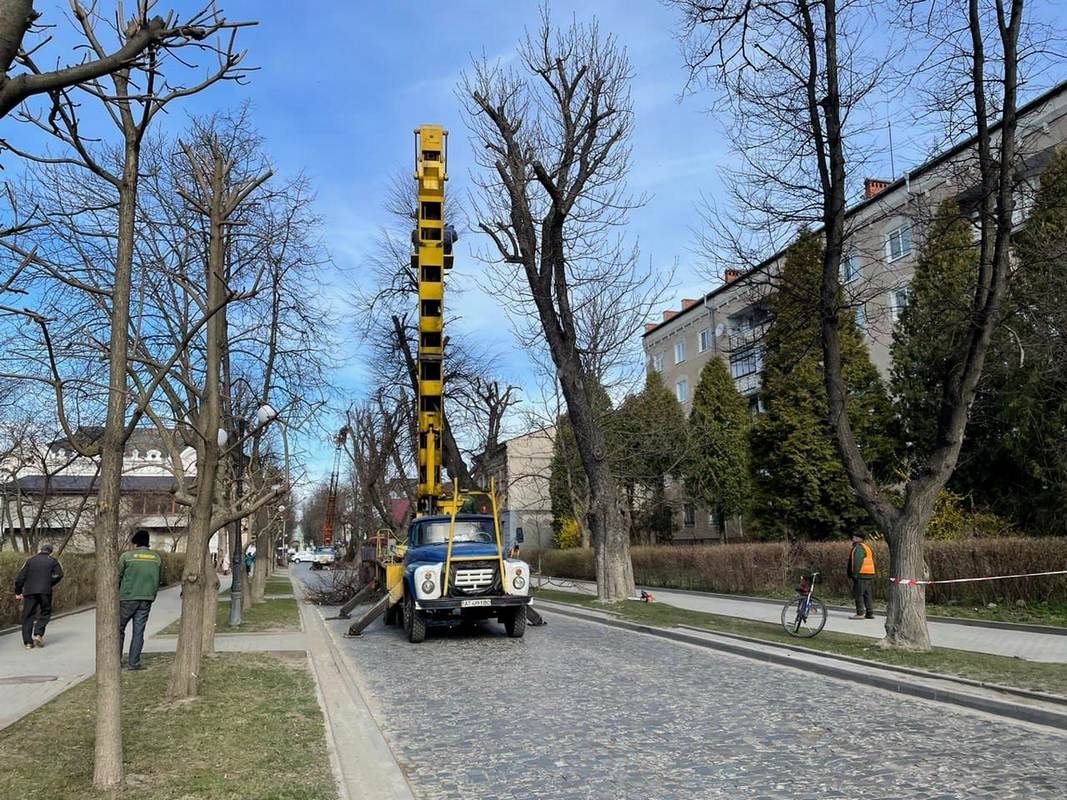 У Коломиї перекрили частину бульвару Лесі Українки 1