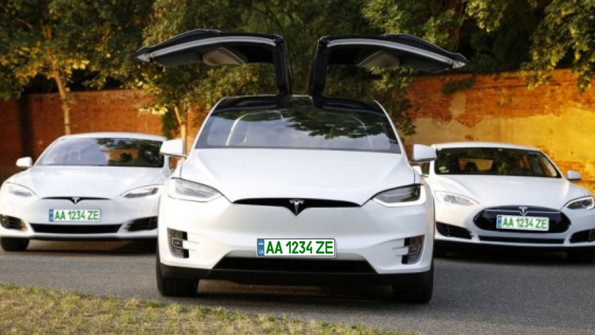 Тепер на номерних знаках електромобілів не буде літер "Z" та "V"