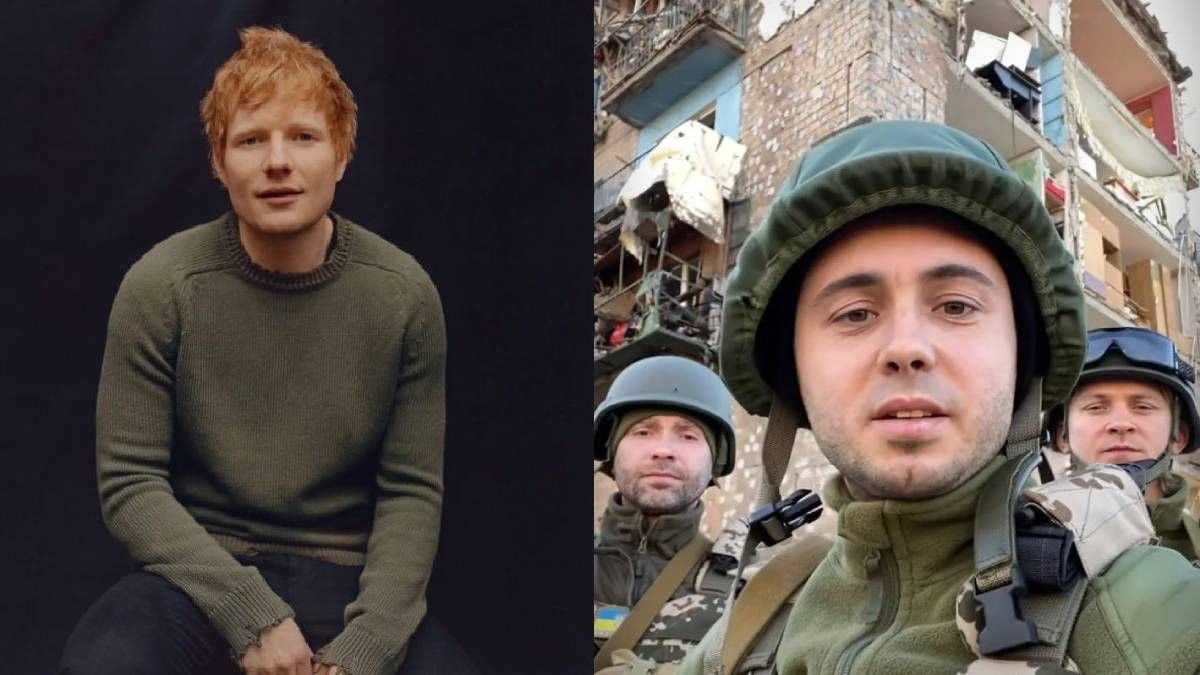 "Чекай мене, коли все це мине": Ед Ширан та Антитіла презентували спільну пісню