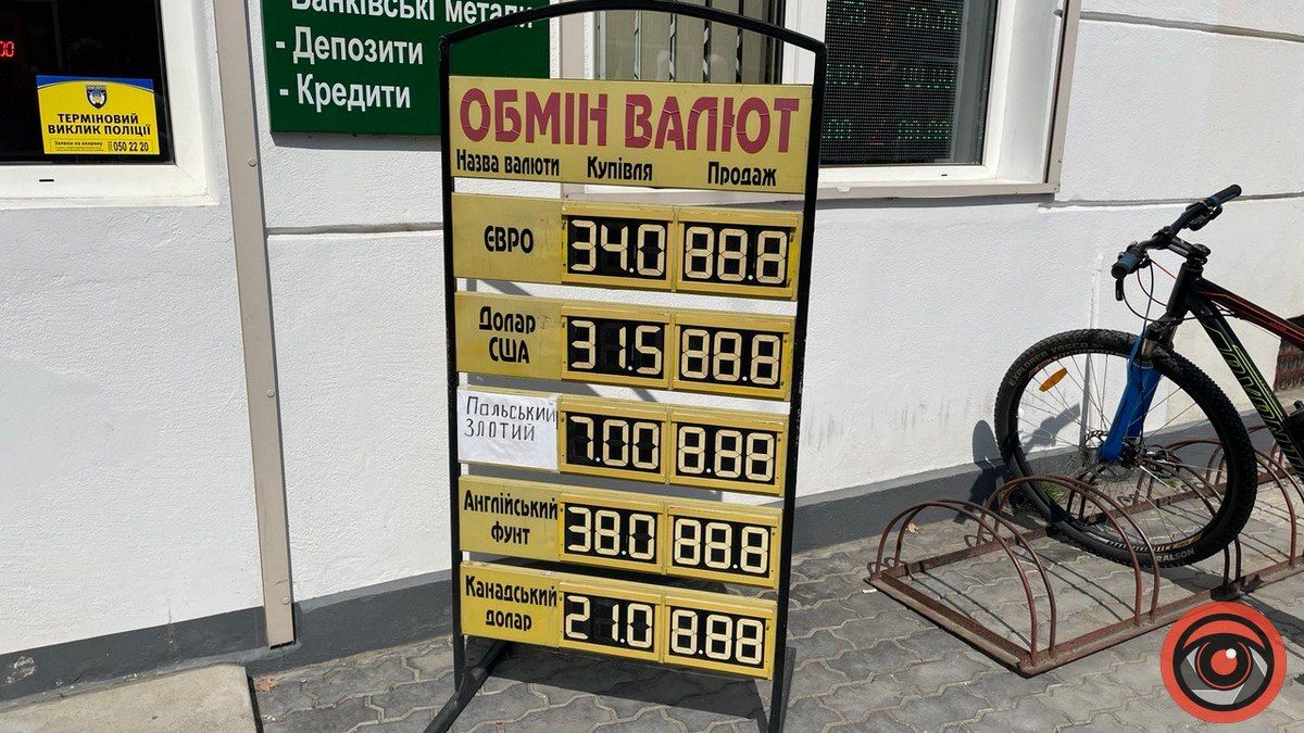 Курс валют у Коломиї 7 травня 1