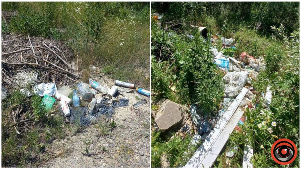 У Тростянці берег Пруту перетворили на стихійне сміттєзвалище 1