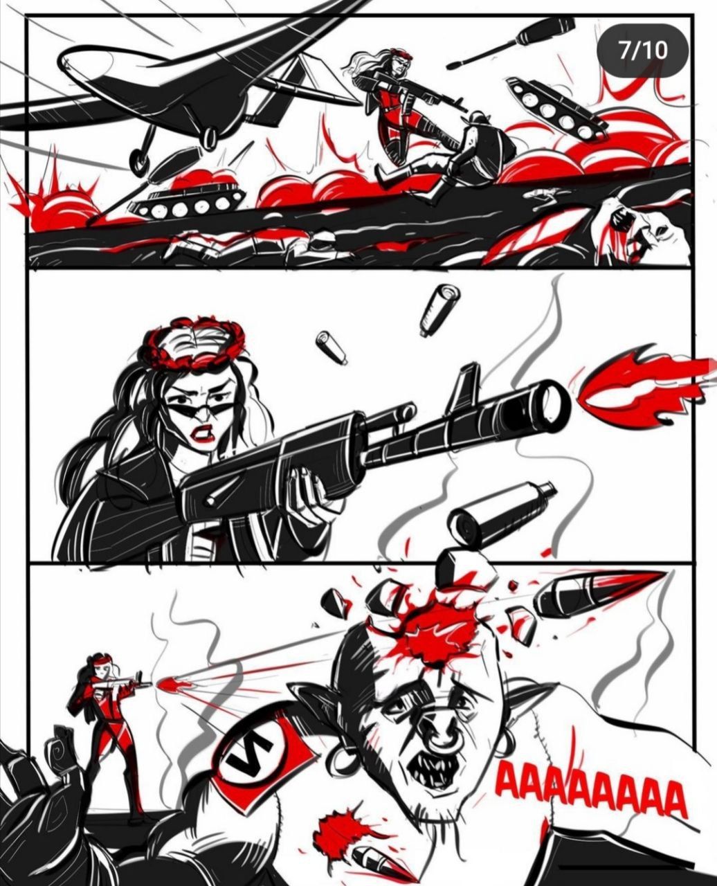 Атомна бандерівка на сторожі: українці створили комікс про війну 7