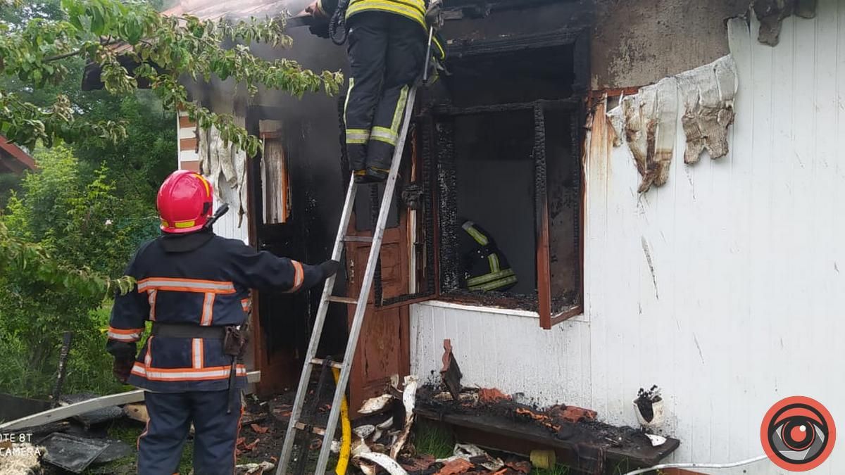 У селі Турка горіла літня кухня