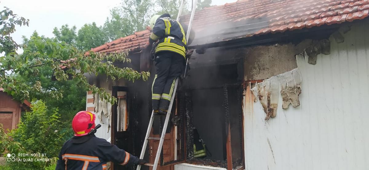 У селі Турка горіла літня кухня 1