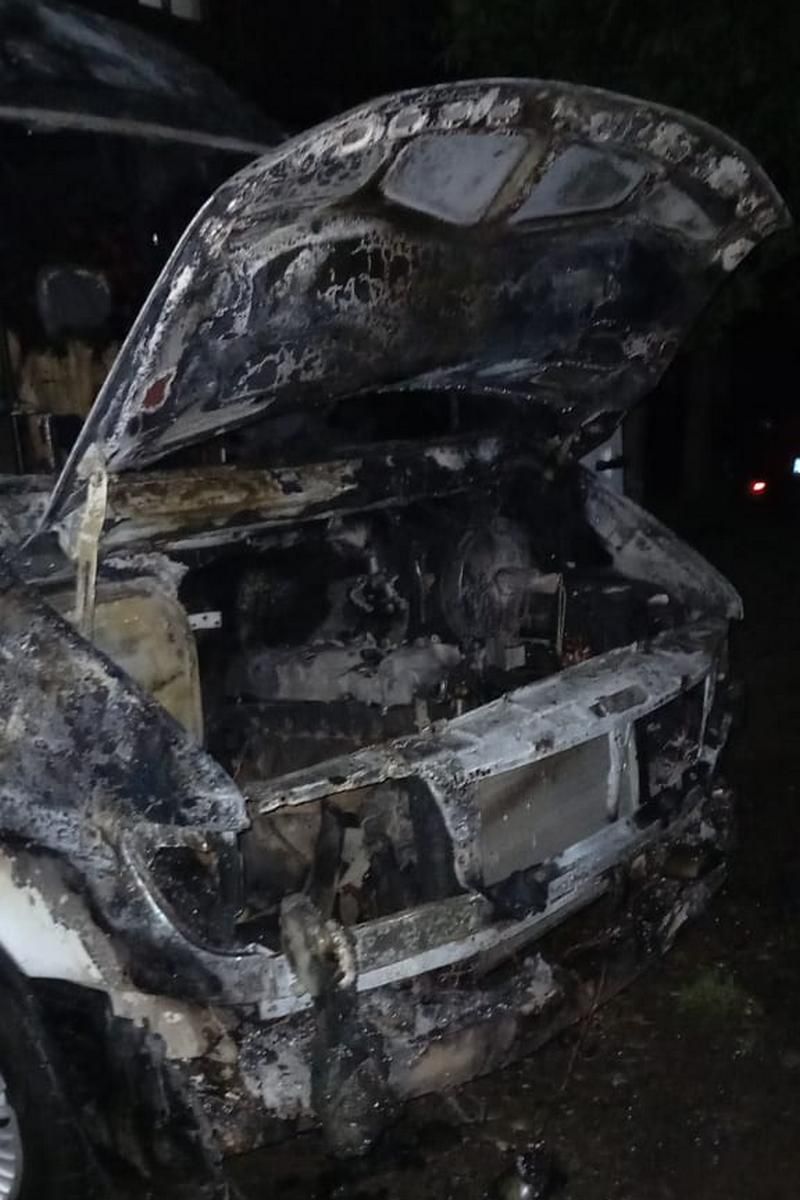В ніч на 13 червня у Коломиї горів мікроавтобус 6
