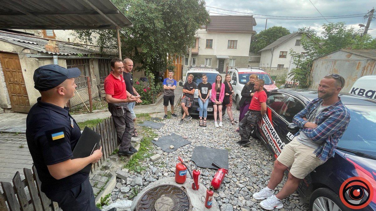 Коломийські вогнеборці провели бесіду з пожежної безпеки на одному з підприємств міста 1