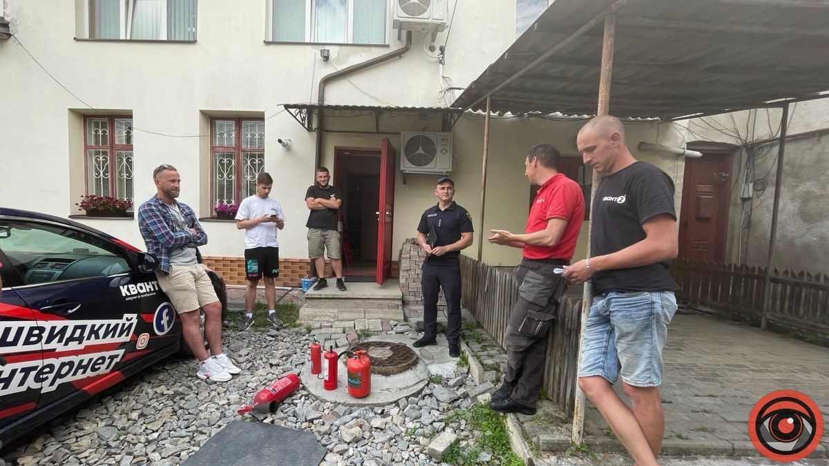 Коломийські вогнеборці провели бесіду з пожежної безпеки на одному з підприємств міста