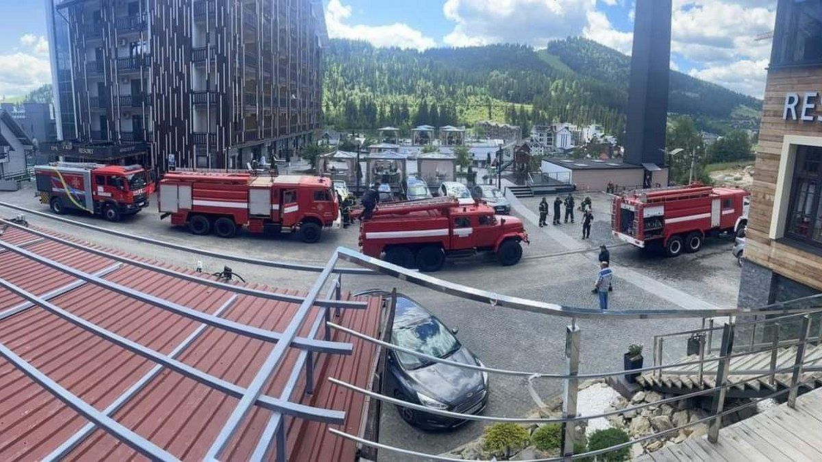 У Поляниці загорівся ресторан