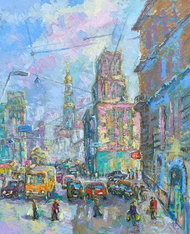 Будівельник за професією, художник – за покликанням. Виставка Миколи Качура в Світовиді 3