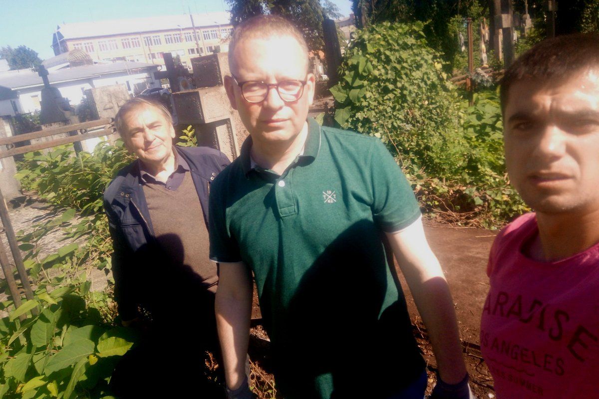 Могилу відомого фотографа Олександра Кіблера несподівано віднайшли на Монастирку 3