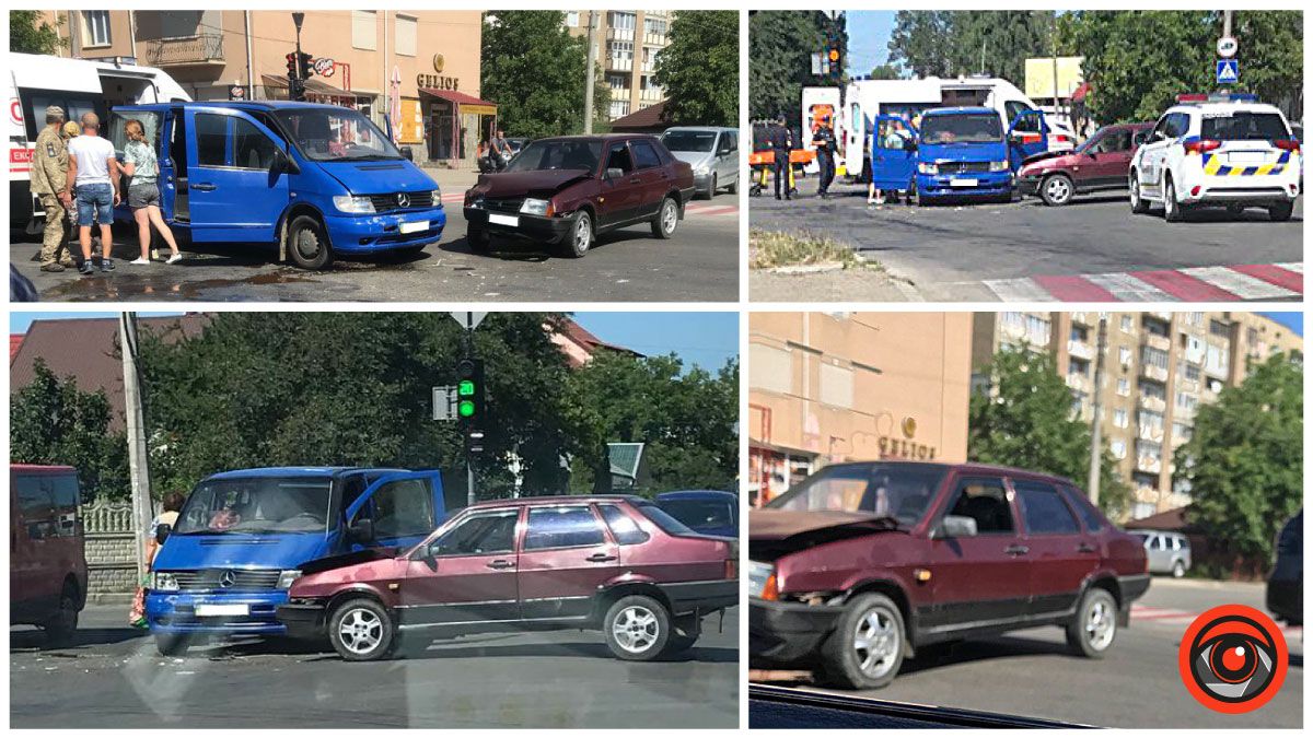 На вулиці Богуна ДТП: рух ускладнено